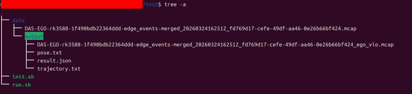 pipeline.sh single bag: output directory