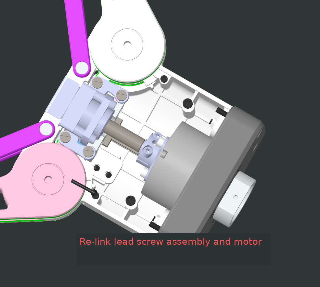 Final requirement for gripper movement when powered on