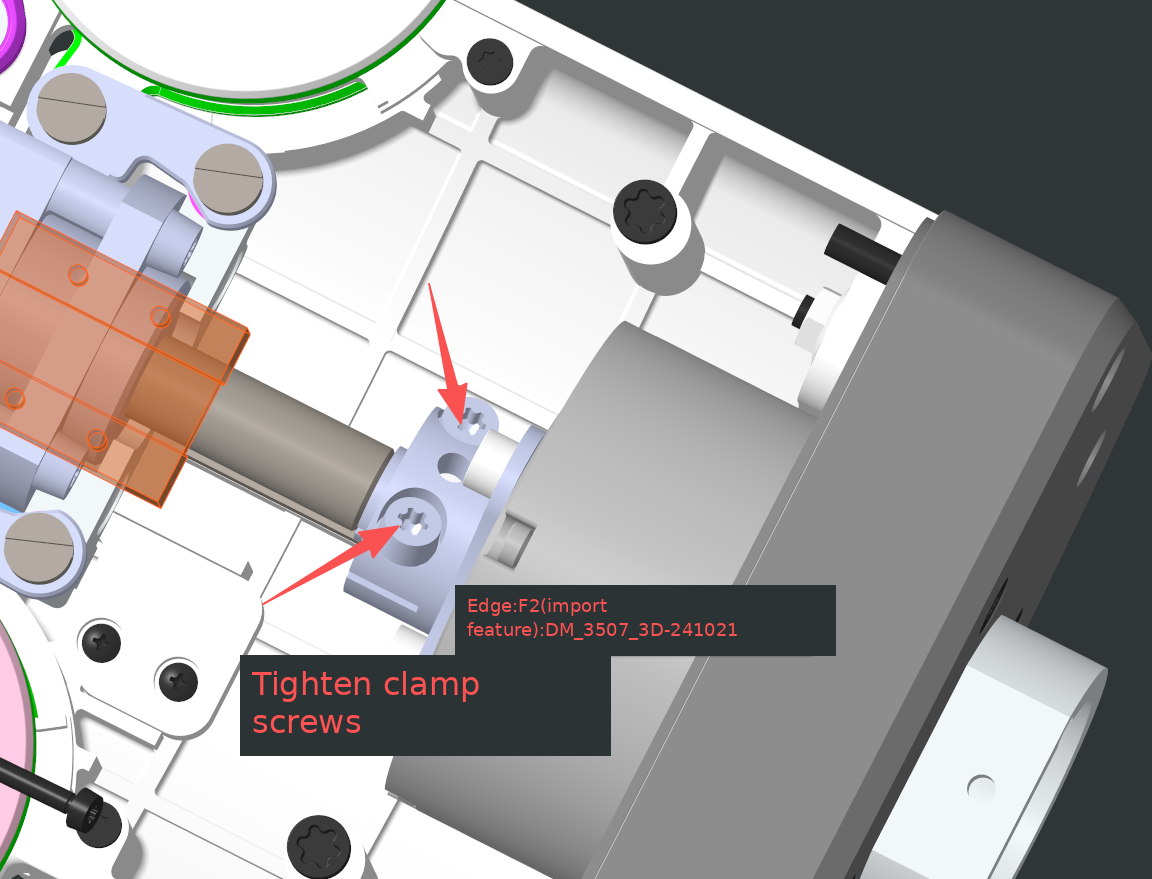 Gripper can be moved by hand when powered on step 2
